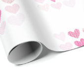 Valentijnsdag, zoete harten cadeaupapier (Rol Hoek)