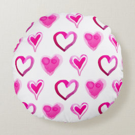 Valentijnsdag, zoete harten rond kussen