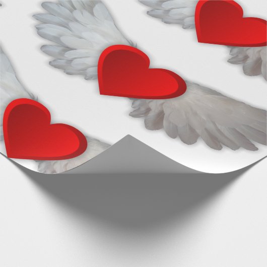 Valentijnsdag, zoete harten Verpakkingspapier Cadeaupapier (Hoek)