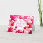 Valentijnsdag-zoete Romance Kaart (Voorkant)
