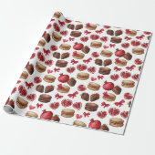 Valentijnsdag Zoete Verpakkings Papier (Uitgerold)