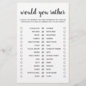 Valentijnsdag zou je liever een bewerkbaar spel he (Voorkant)