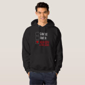 Valentijnsdag Zwangerschap Zwangerschap Zwangersch Hoodie (Voorkant volledig)