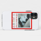 Valentijnsdag zwart-wit Case-Mate iPhone case (Achterkant (horizontaal))