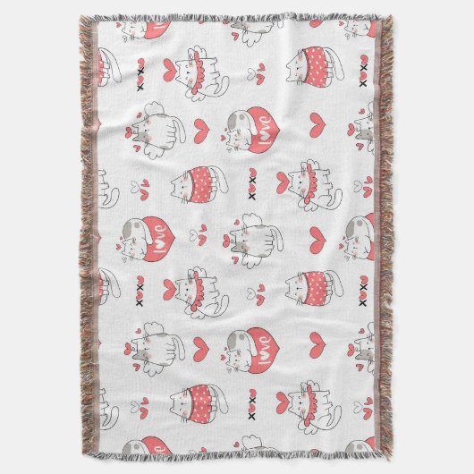 Valentijnsdagen Deken (Voorkant Verticaal)