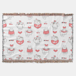 Valentijnsdagen Deken