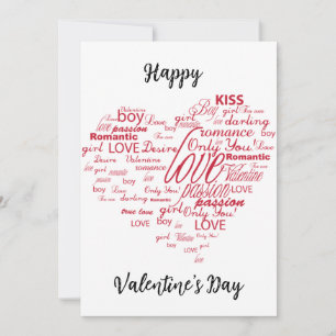 Valentijnsdagen Feestdagenkaart