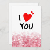 Valentijnsdagen Feestdagenkaart (Voorkant / Achterkant)