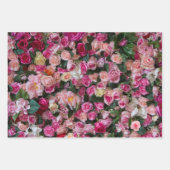 Valentijnsdagen, harten & bogen inpakpapier vel (Voorkant)