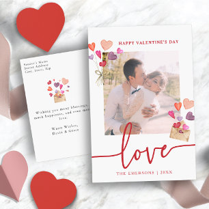 Valentijnsdagfoto Feestdagenkaart