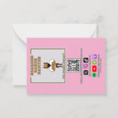 Valentijnsdagkaart #3 notitiekaartje (Achterkant)