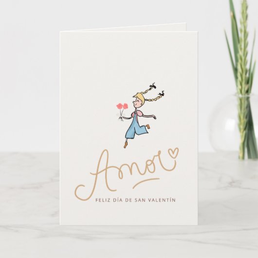 Valentijnsdagkaart Feestdagen Kaart (Voorkant)