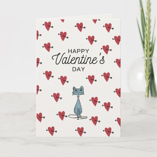 Valentijnsdagkaart Feestdagen Kaart (Voorkant)