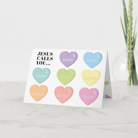 Valentijnsdagkaart Feestdagen Kaart (Voorkant)