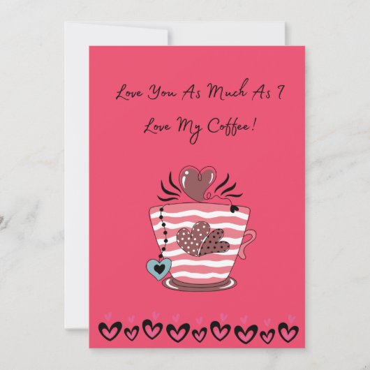 Valentijnsdagkaart Feestdagenkaart (Voorkant)