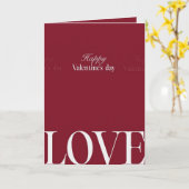 Valentijnsdagkaart Kaart (Gele Bloem)