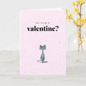 Valentijnsdagkaart Kaart (Gele Bloem)