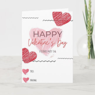 Valentijnsdagkaart Kaart