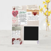 Valentijnsdagkaart Kaart (Gele Bloem)