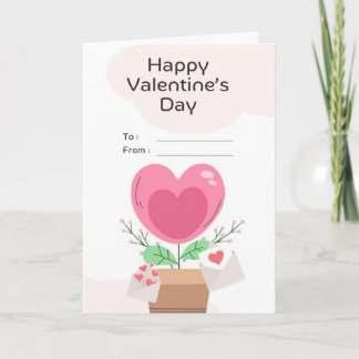 Valentijnsdagkaart Kaart