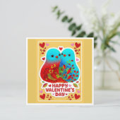 Valentijnsdagkaart van Perfectly Misaligned 1 Feestdagenkaart (Staand voorkant)