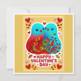 Valentijnsdagkaart van Perfectly Misaligned 1 Feestdagenkaart