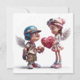 Valentijnsdagkaart van Roombirth 2 Pixlyne Feestdagenkaart