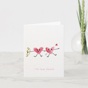 Valentijnsdagkaart Verliefd Bedankkaart