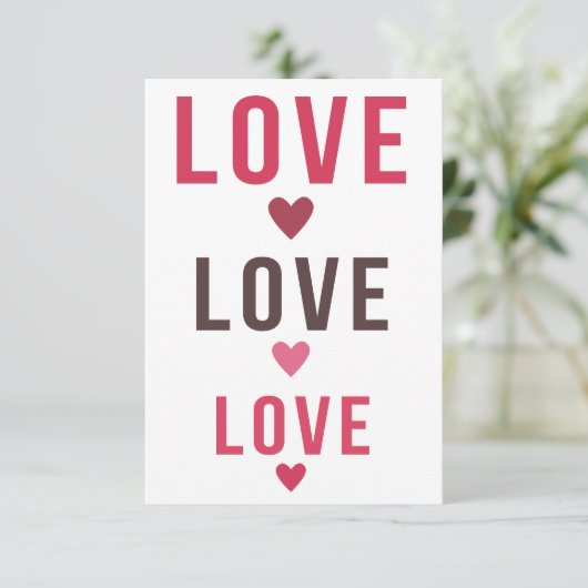 Valentijnsdagkaart voor kinderen kaart (Staand voorkant)