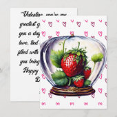 Valentijnsdagkaarten Feestdagenkaart (Voorkant / Achterkant)