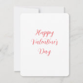 Valentijnsdagkaarten Notitiekaartje (Achterkant)