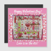 Valentijnsdagmagneet (Voorkant / Achterkant)