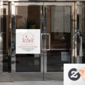 Valentijnsdagmarketing | Makelaarskantoor Raamsticker (Kantoordeur)