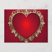 Valentijnsdagontwerp Briefkaart (Voorkant)