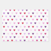 Valentijnsdagsharten Inpakpapier Vel (Voorkant 2)
