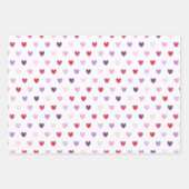 Valentijnsdagsharten Inpakpapier Vel (Voorkant)