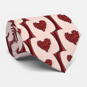 Valentijnsday dessert stropdas (Opgerold)