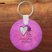 Valentijnse  - 2e ritje van mijn hart sleutelhanger (Voorkant)