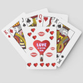 Valentijnse afspeelkaartdeck pokerkaarten (Achterkant)