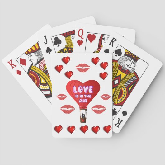 Valentijnse afspeelkaartdeck pokerkaarten (Achterkant)