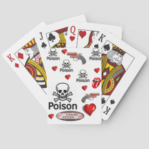 Valentijnse afspeelkaartdeck pokerkaarten