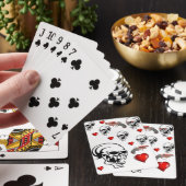 Valentijnse afspeelkaartdeck pokerkaarten (Insitu)