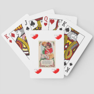 Valentijnse afspeelkaartdeck speelkaarten