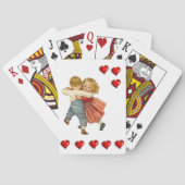 Valentijnse afspeelkaartdeck speelkaarten (Achterkant)