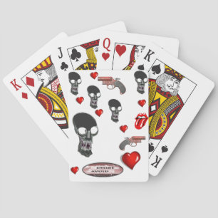 Valentijnse afspeelkaartdeck speelkaarten