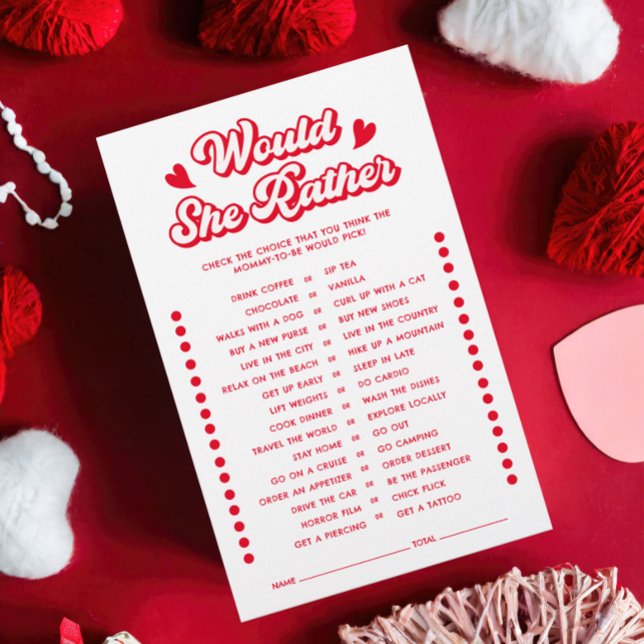 Valentijnse Baby shower zou ze liever spel (Creator heeft geüpload)