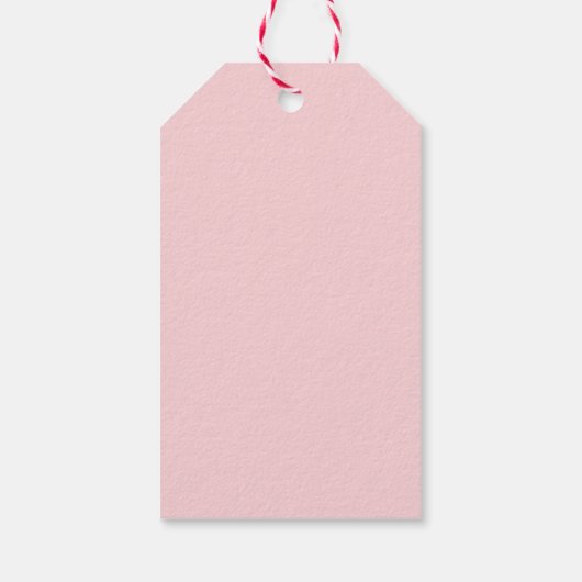 Valentijnse Baby showers Gift Label Cadeaulabel (Achterkant)