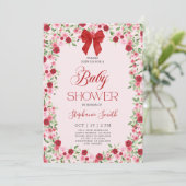 Valentijnse Baby showers Kaart (Staand voorkant)
