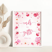 Valentijnse baby showers lieverd Kaarten en gesche Poster