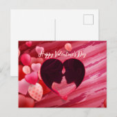 Valentijnse Briefkaart (Voorkant / Achterkant)
